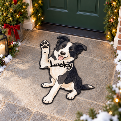 Personalized Dog-Shaped Doormat with Custom Name, Welcome Mat, Gift for Dog Lovers 1146d717-aab8-4d0d-825b-cf75bcf6df3c-banner-1.png