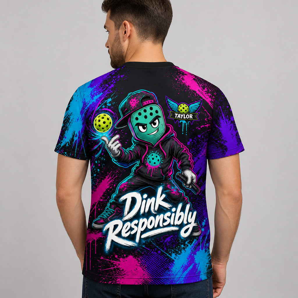 Dink Responsibly Graffiti Pickleball Team AOP Tee - Personalized T-Shirt - All over printed 11e033d8-be9f-466f-880d-a81f9ff38f11.jpg