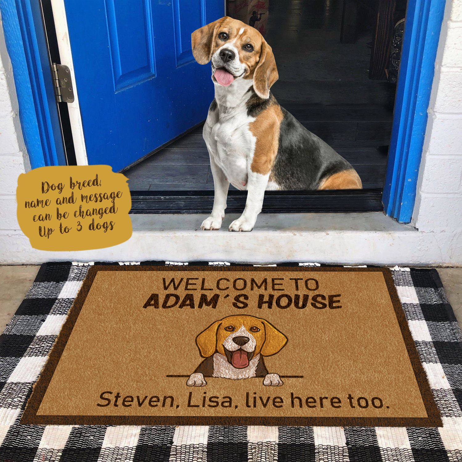 Cute Dog Welcome To Dog's House Custom Doormat Gift For Dog Lovers 120156063_1140001339735382_6402345686394170916_o_1af422ff-04cc-461a-812e-2c24941b1859.jpg