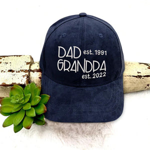 Dad Grandpa Est VT22120081, Custom Nickname Embroidered Cap 12021_2ee41944-9900-45fa-862a-86ff3c12fd0c.jpg