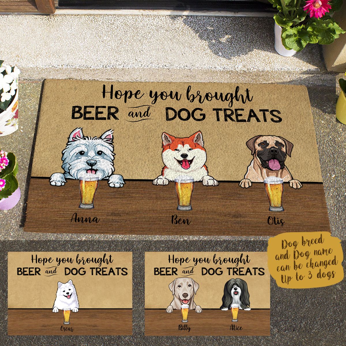 Hope You Brought Beer Custom Doormat Gift For Dog Lovers 123347342_2739827466270236_3287111528389198178_o.jpg