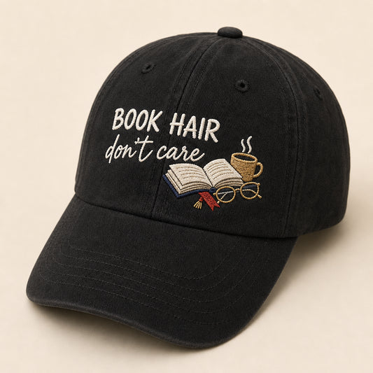 Book Hair Dont Care Cap - Hero