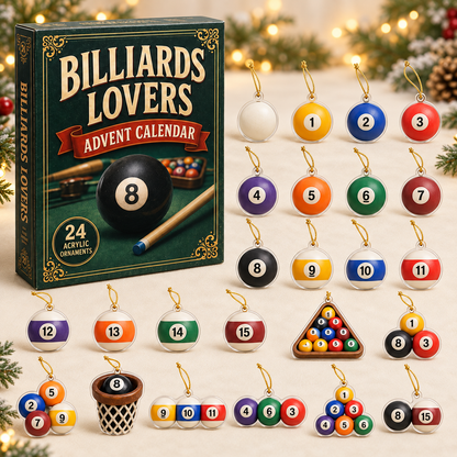 Billiards Ball Advent Calendar 2026 - 24-Day Festive Countdown, Acrylic Charms Blind Box - Gift For Billiards Lovers 12d701a2-a7b5-4259-a956-368def1db01c-billiards-box-charms.png