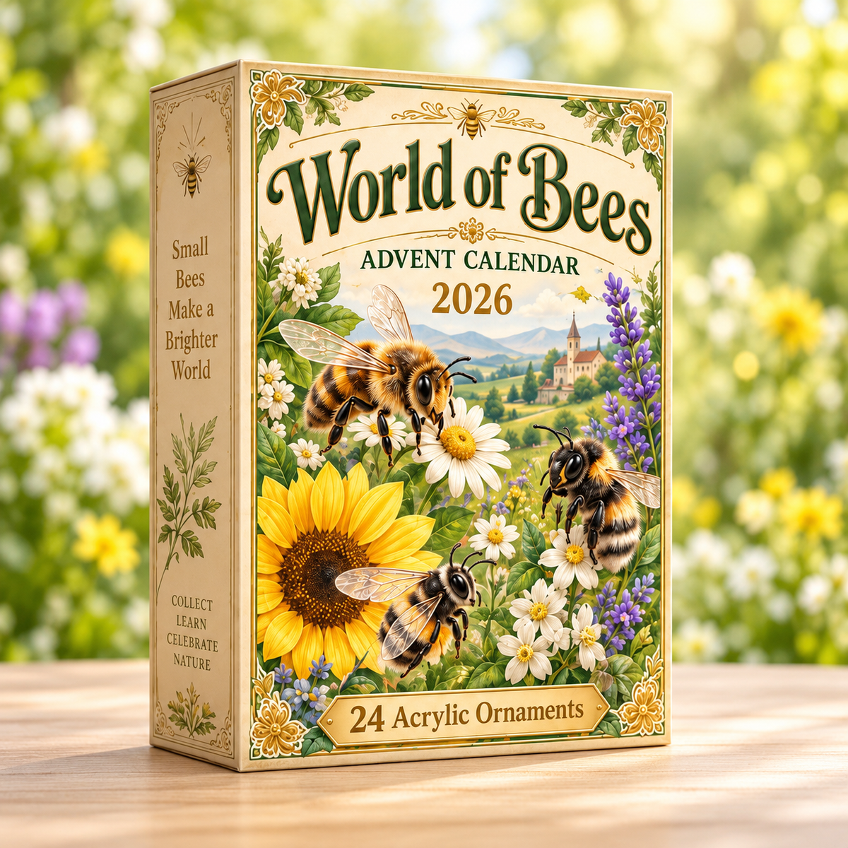 World Of Bees Advent Calendar 2026 - 24-Day Festive Countdown, Acrylic Charms Blind Box - Gift For Bee Lovers 13b82776-1219-449e-9d29-090d3b62c72b-bee-box.png