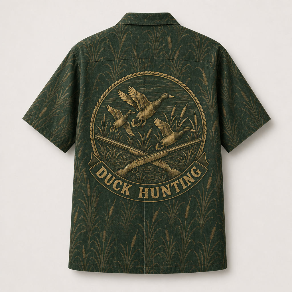 Duck Hunting Hawaiian Shirt with Custom Family Name - Personalized Hawaiian Shirt 145c1e21-4160-4784-8c0e-7d9b3a44dd61.jpg