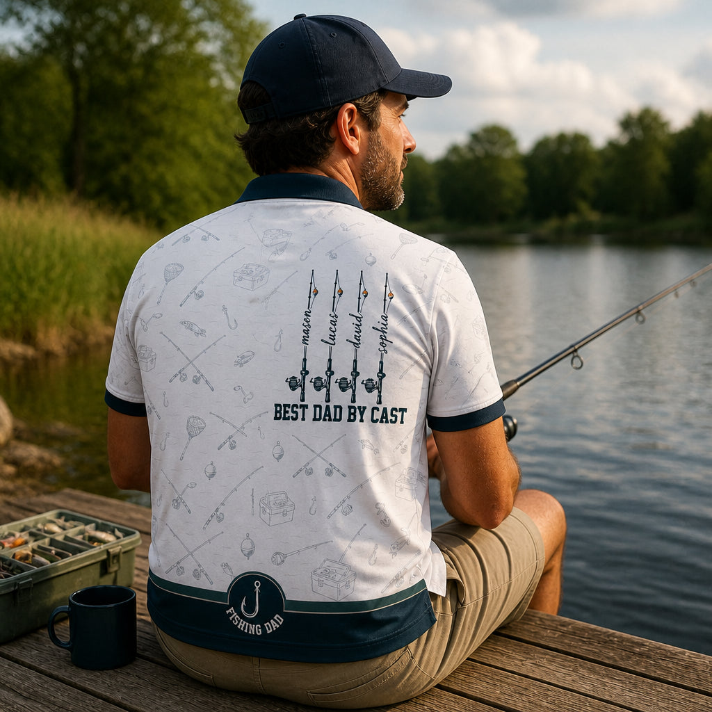 Fishing Dad Polo - How to customize