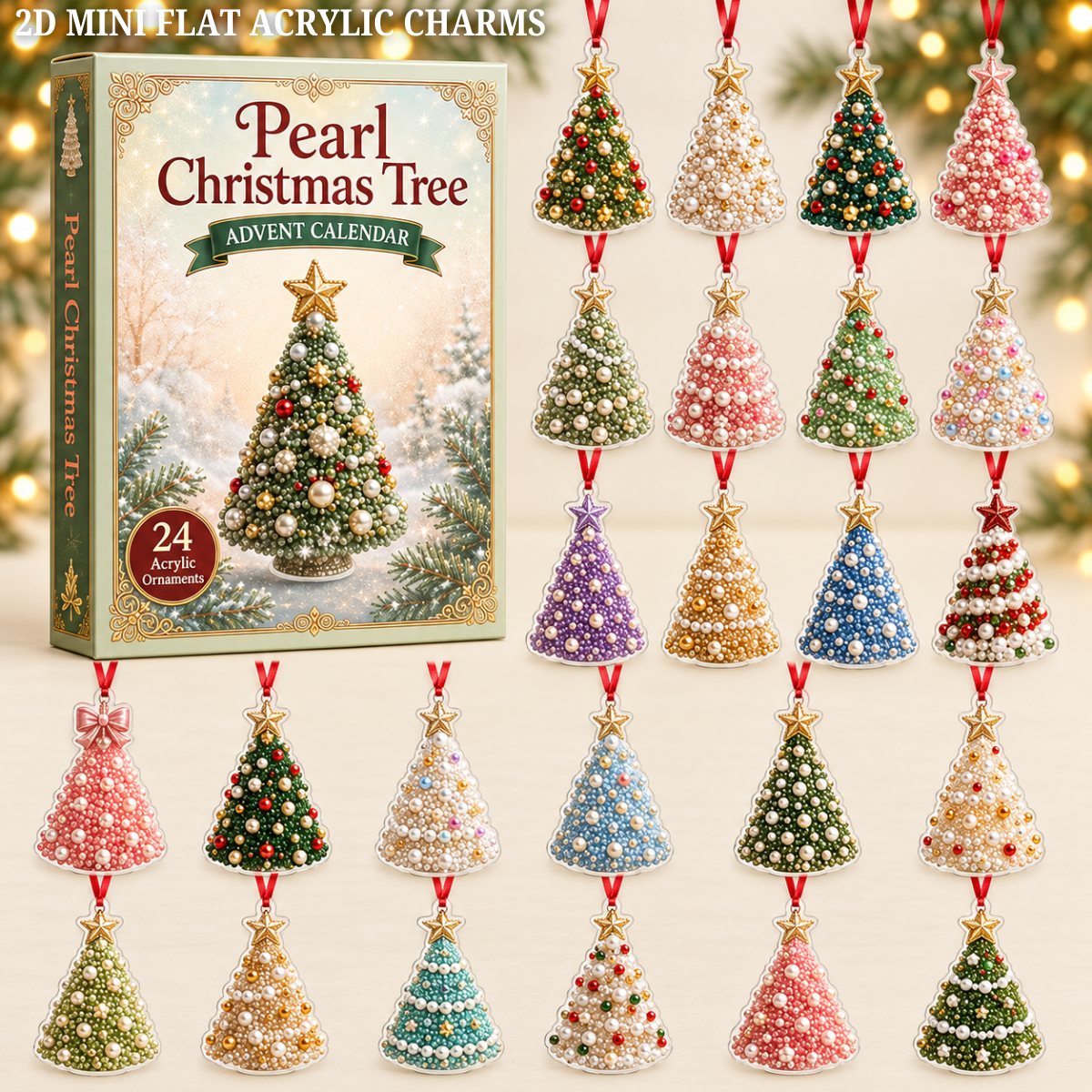 Pearl Christmas Tree Advent Calendar 2026 - 24-Day Festive Countdown, Acrylic Charms Blind Box - Gift For Christmas 1557aae3-31b3-4d57-8a34-dca205883c36-pearl-text.png