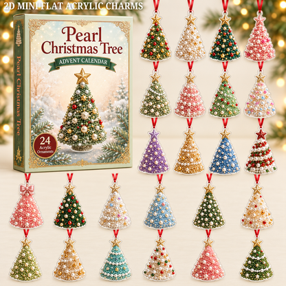 Pearl Christmas Tree Advent Calendar 2026 - 24-Day Festive Countdown, Acrylic Charms Blind Box - Gift For Christmas 1557aae3-31b3-4d57-8a34-dca205883c36-pearl-text.png
