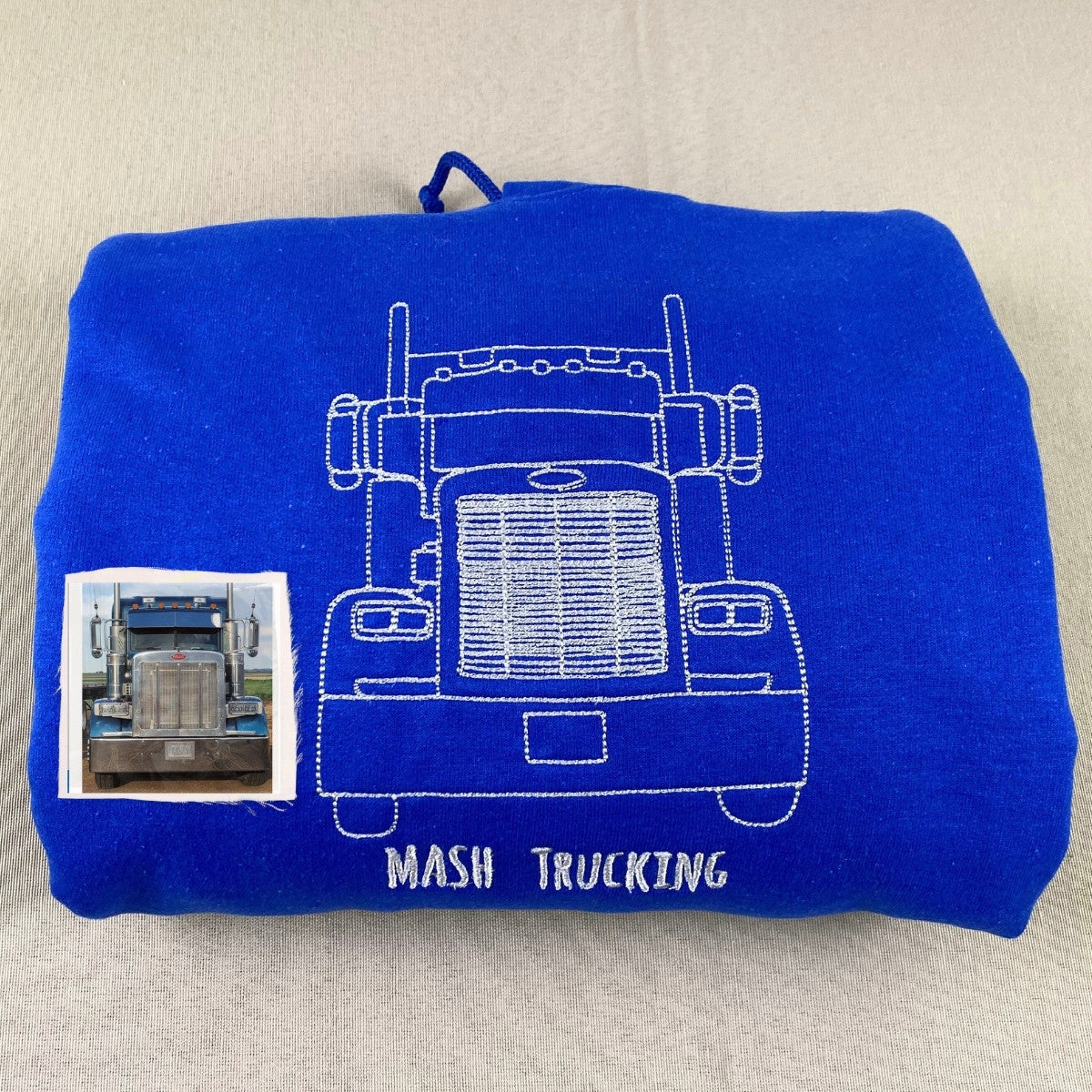 Custom Embroidered Car Sweatshirt, Personalized Car Gifts for Him