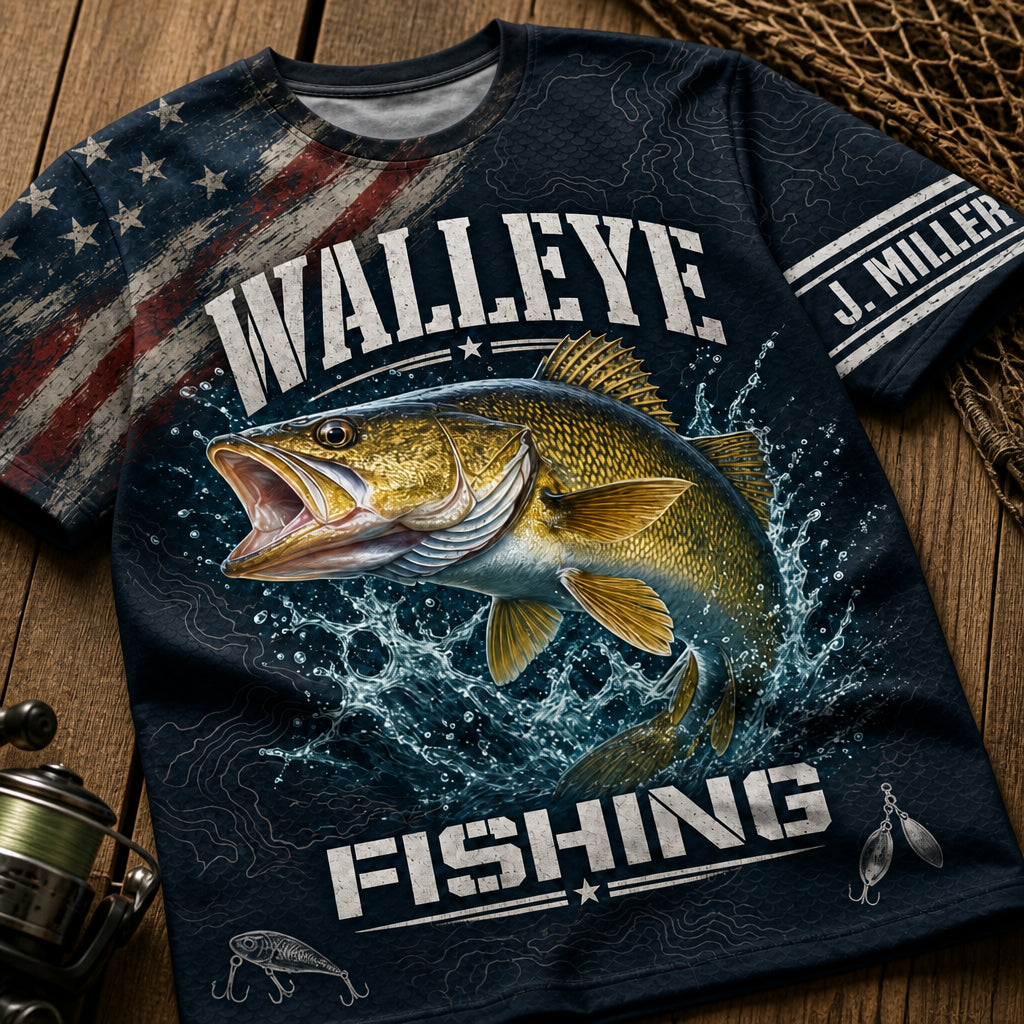 Walleye Fishing AOP Tee – Patriotic Splash (Personalized Sleeve) - Personalized T-Shirt - All Over Printed 16551135-aad9-4b96-99c9-fcf64c60ca37.jpg