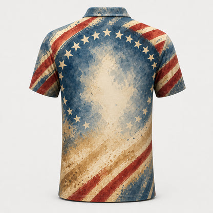 Patriotic Mustang Watercolor AOP Polo - Polo shirt - All over printed 16602ee6-01fb-4ffe-be8f-955aff3f27d1.jpg