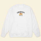 Embroidery Georgia The Peace State T-shirt, Embroidered City State Tee 1688548656069.jpg