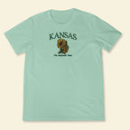 Embroidery Kansas The Sunflower State T-shirt, Embroidered City State Tee 1688548906091.jpg