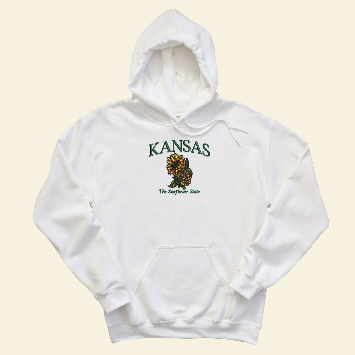 Embroidery Kansas The Sunflower State T-shirt, Embroidered City State Tee 1688548906104.jpg