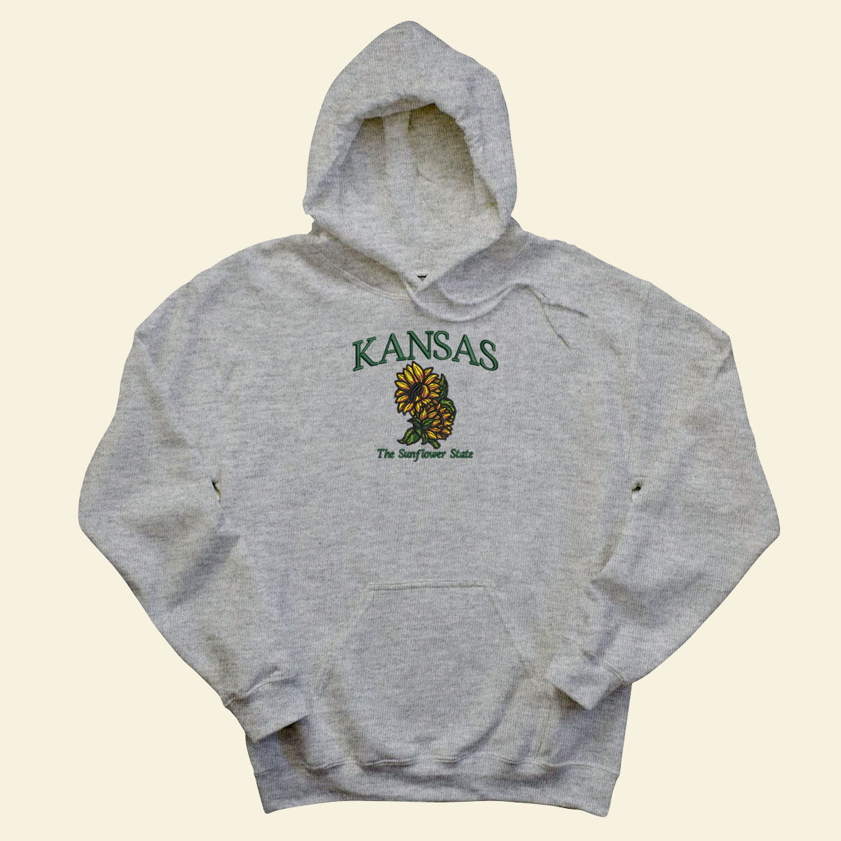 Embroidery Kansas The Sunflower State T-shirt, Embroidered City State Tee 1688548906138.jpg