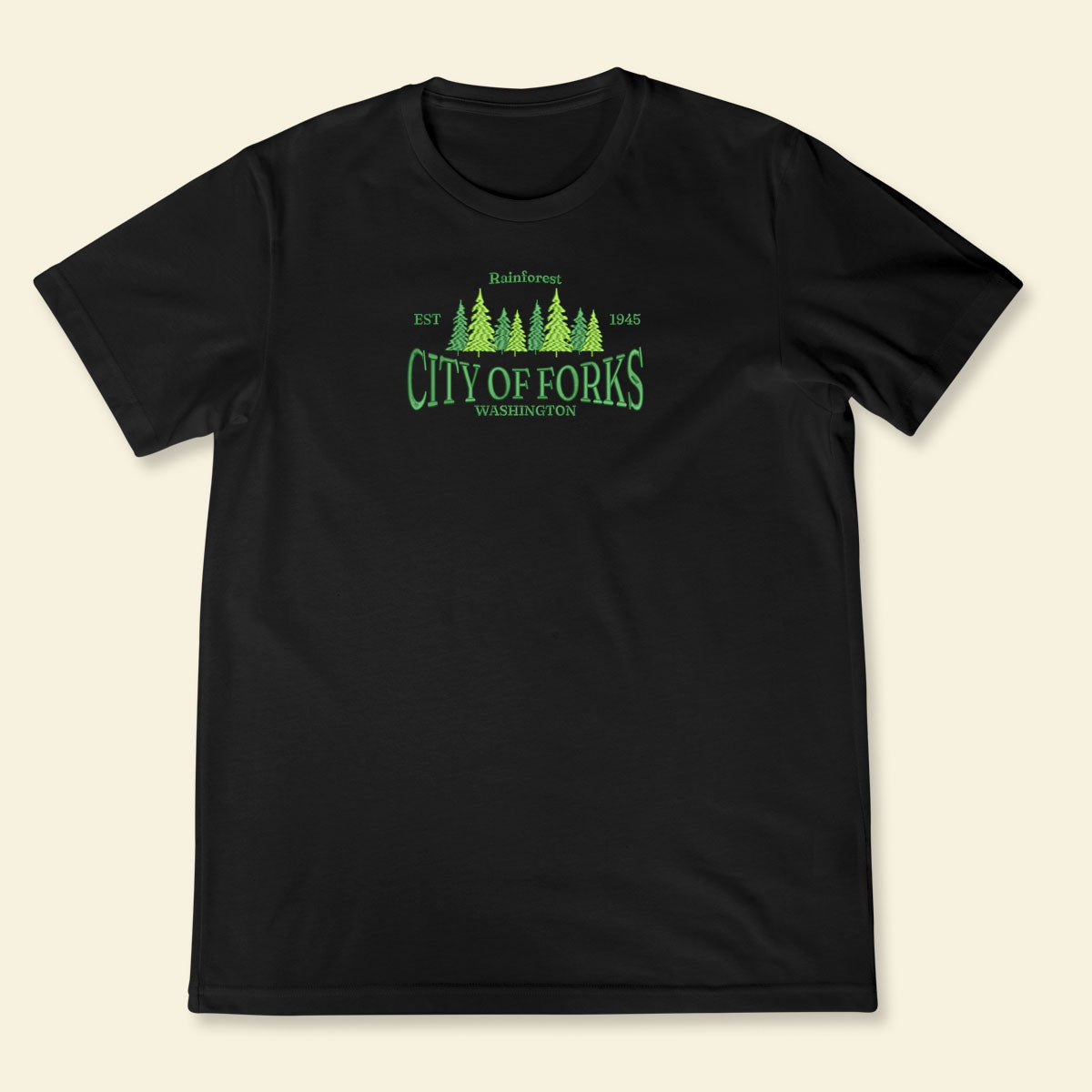 Embroidery Washington City Of Forks T-shirt, Embroidered City State Tee 1688550069798.jpg