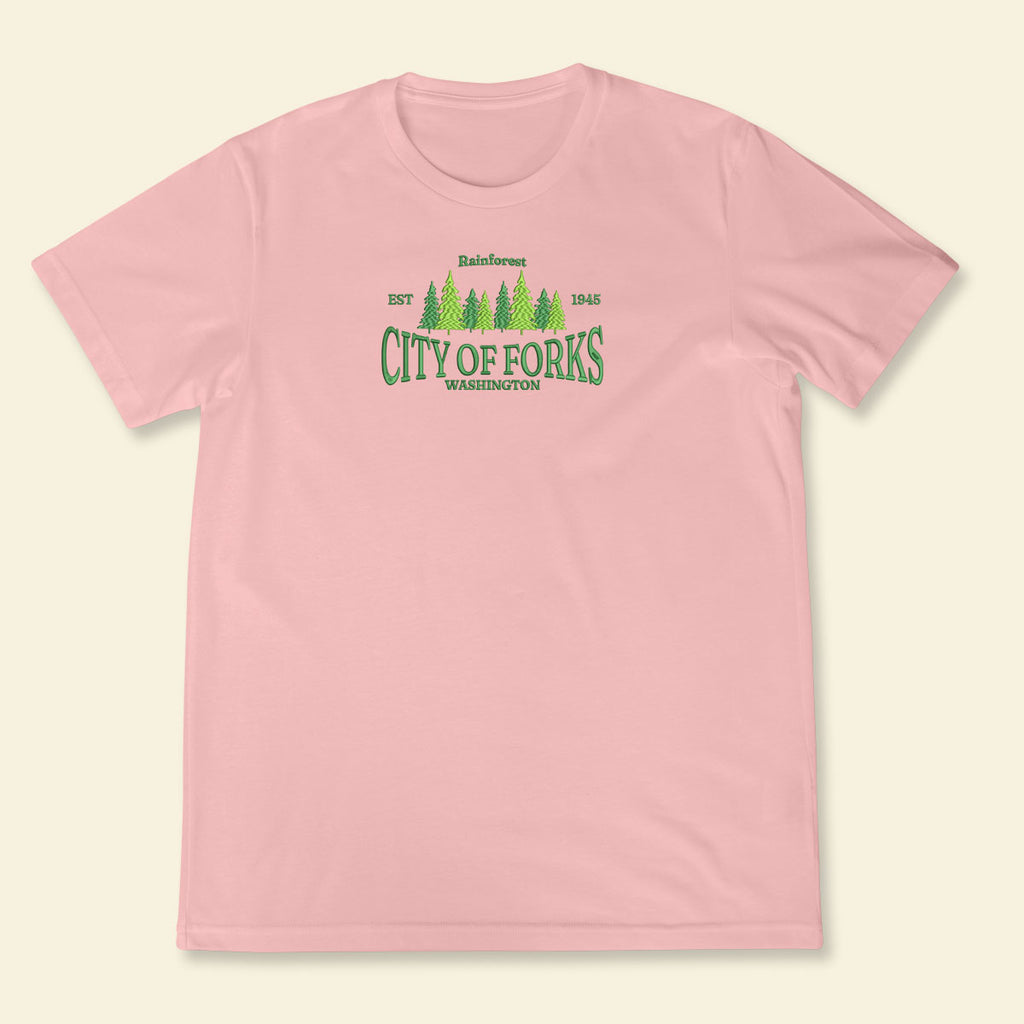 Embroidery Washington City Of Forks T-shirt, Embroidered City State Tee 1688550069864.jpg