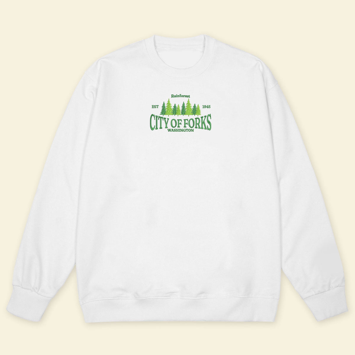 Embroidery Washington City Of Forks T-shirt, Embroidered City State Tee 1688550069870.jpg
