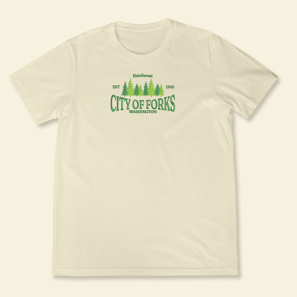 Embroidery Washington City Of Forks T-shirt, Embroidered City State Tee 1688550069880.jpg