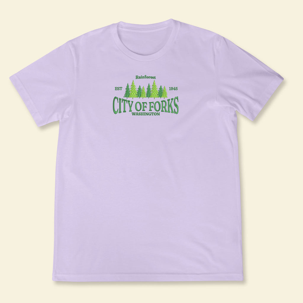 Embroidery Washington City Of Forks T-shirt, Embroidered City State Tee 1688550069912.jpg