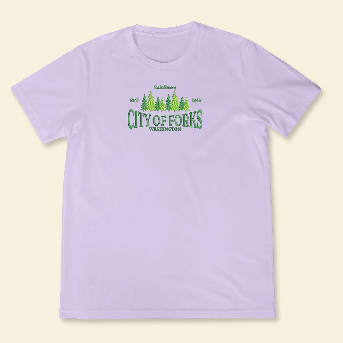 Embroidery Washington City Of Forks T-shirt, Embroidered City State Tee 1688550069912.jpg