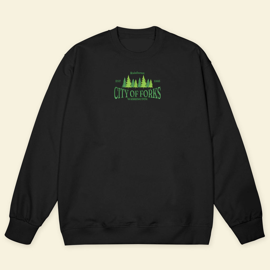 Embroidery Washington City Of Forks T-shirt, Embroidered City State Tee 1688550069921.jpg