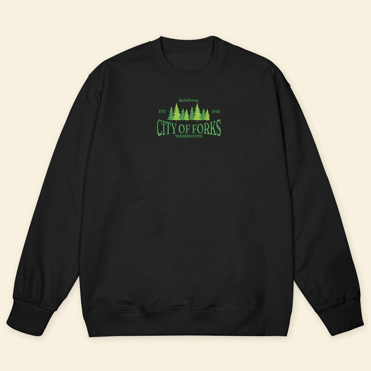 Embroidery Washington City Of Forks T-shirt, Embroidered City State Tee 1688550069921.jpg