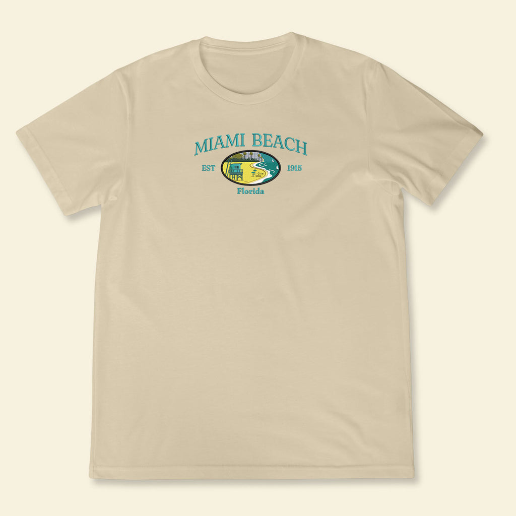 Embroidery Miami Beach Florida T-shirt, Embroidered City State Tee 1688612850913.jpg