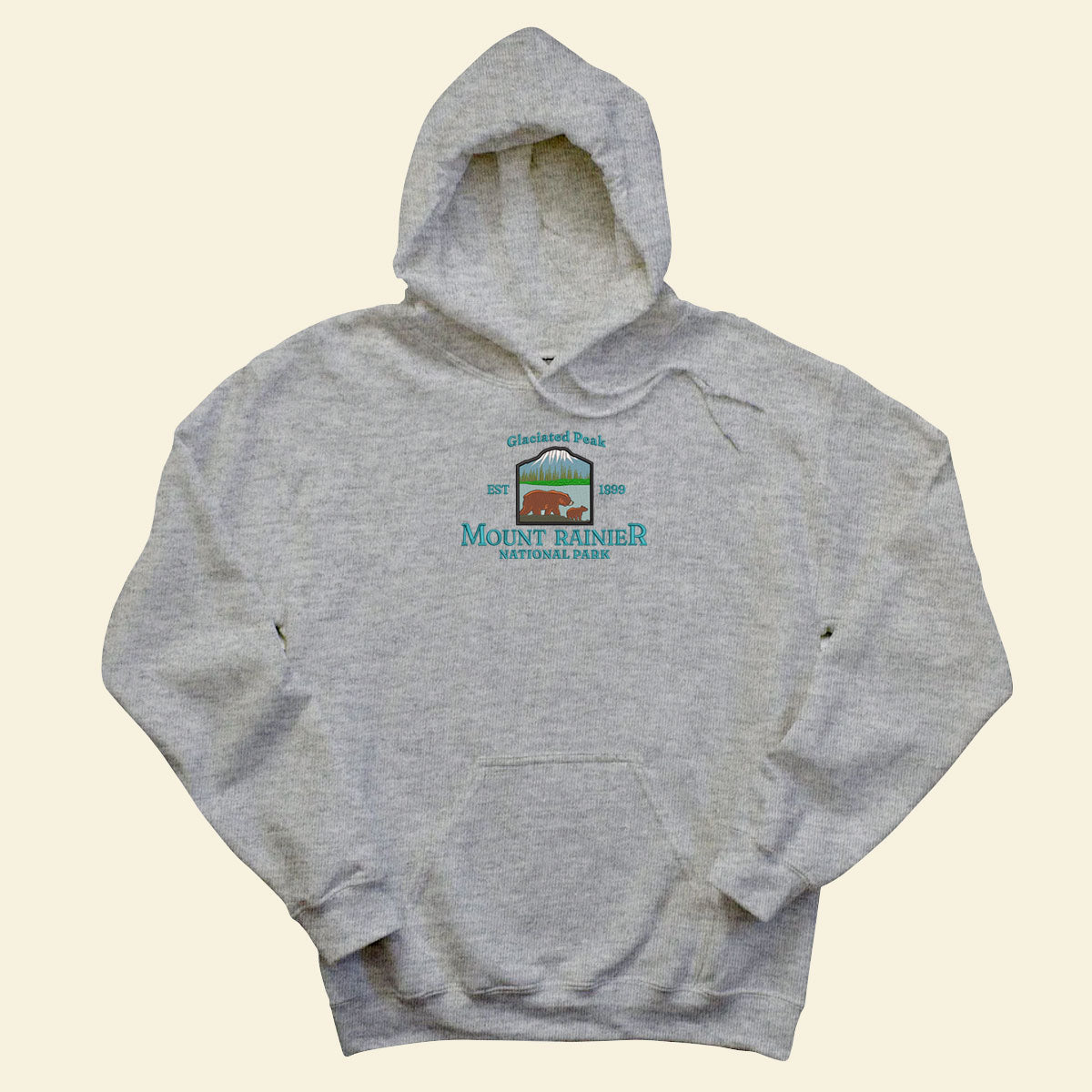 Embroidery Mount Rainier National Park - Glaciated Peak T-shirt, Embroidered City State Tee 1688612990231.jpg