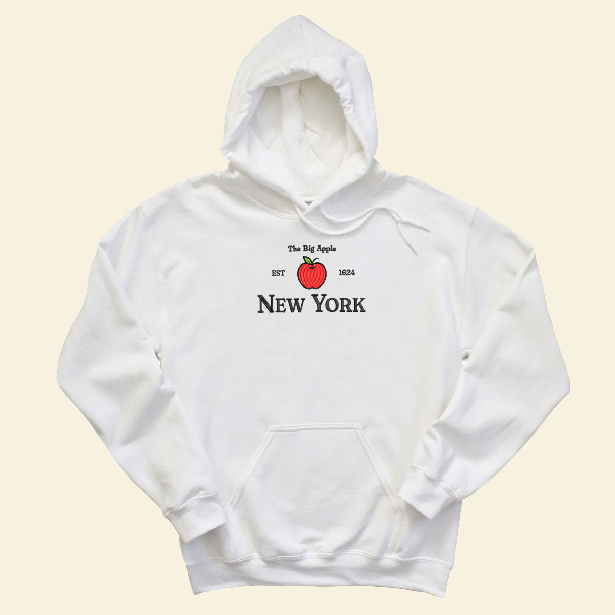 Embroidery New York The Big Apple T-shirt, Embroidered City State Tee 1688613111532.jpg