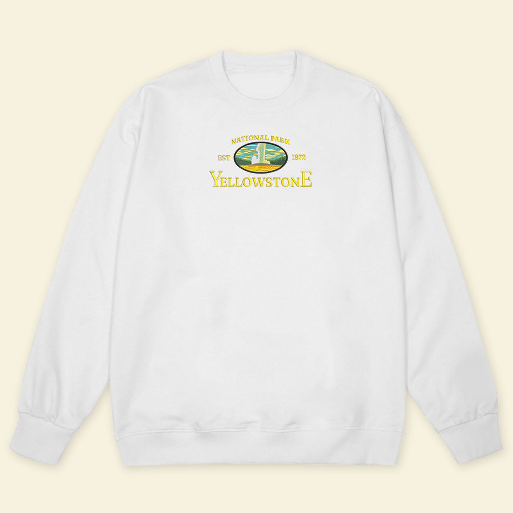 Embroidery Yellowstone National Park T-shirt, Embroidered City State Tee 1688613520692.jpg