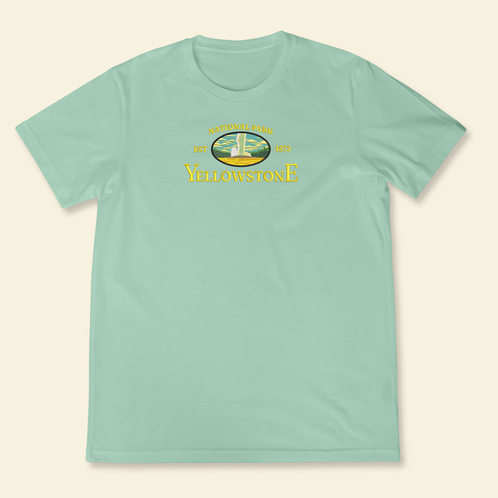 Embroidery Yellowstone National Park T-shirt, Embroidered City State Tee 1688613520729.jpg