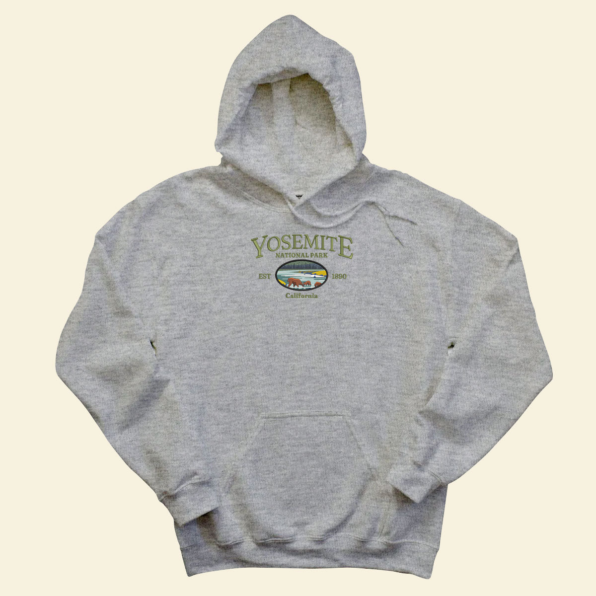 Embroidery California Yosemite National Park T-shirt, Embroidered City State Tee 1688613635639.jpg