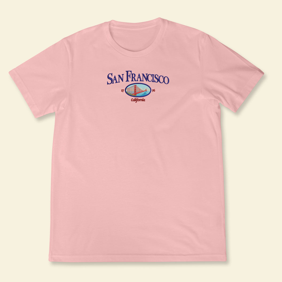 Embroidery San Francisco California T-shirt 1688630536410.jpg
