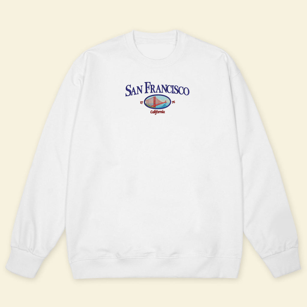 Embroidery San Francisco California T-shirt 1688630536457.jpg