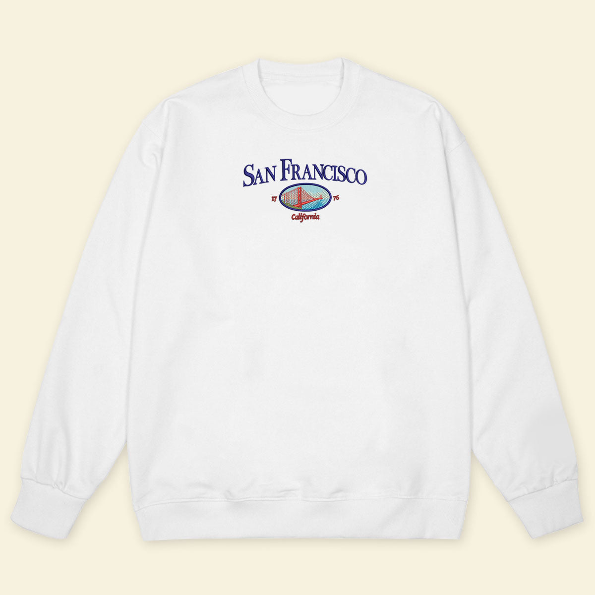 Embroidery San Francisco California T-shirt 1688630536457.jpg
