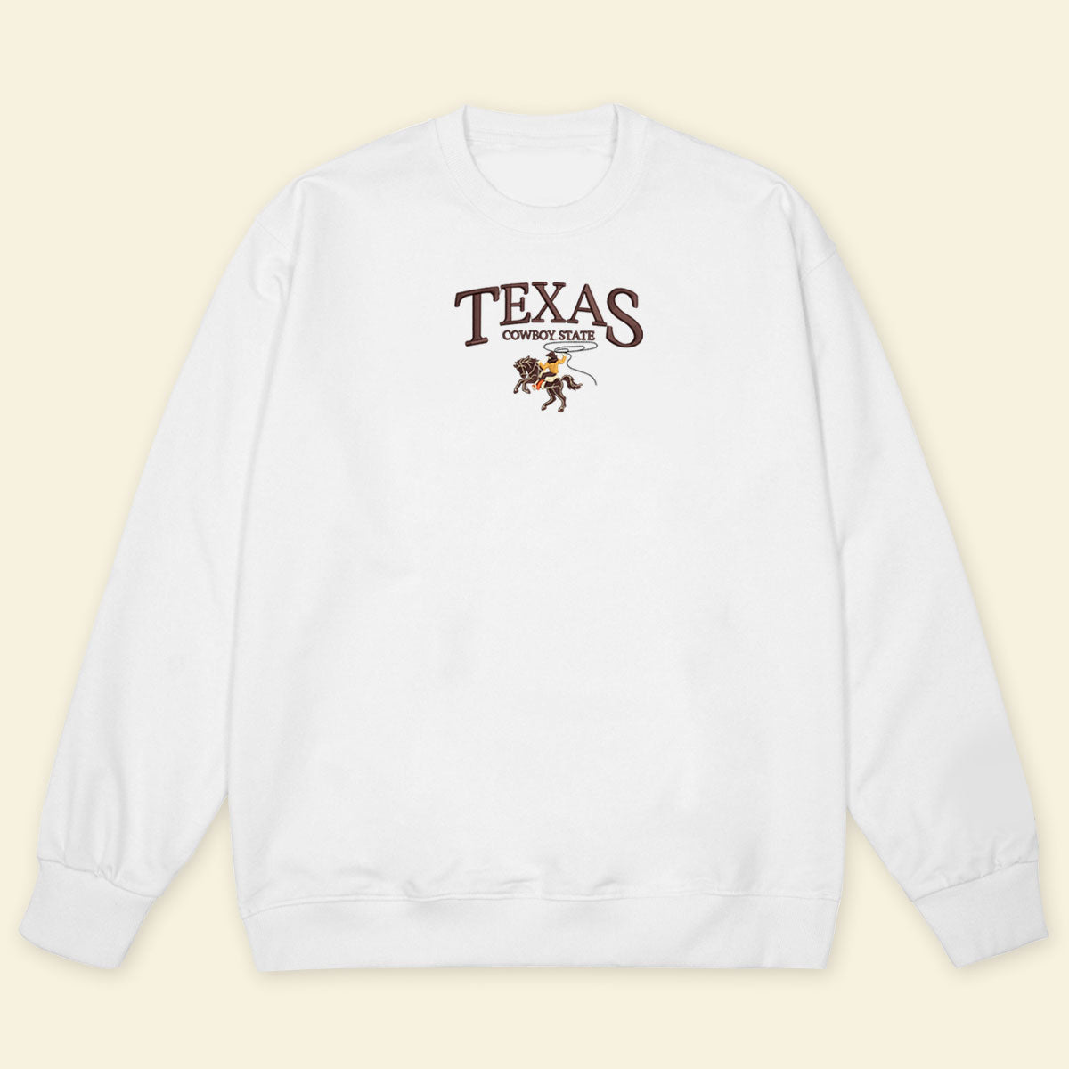 Embroidery Texas Cowboy State T-shirt 1688694636465.jpg