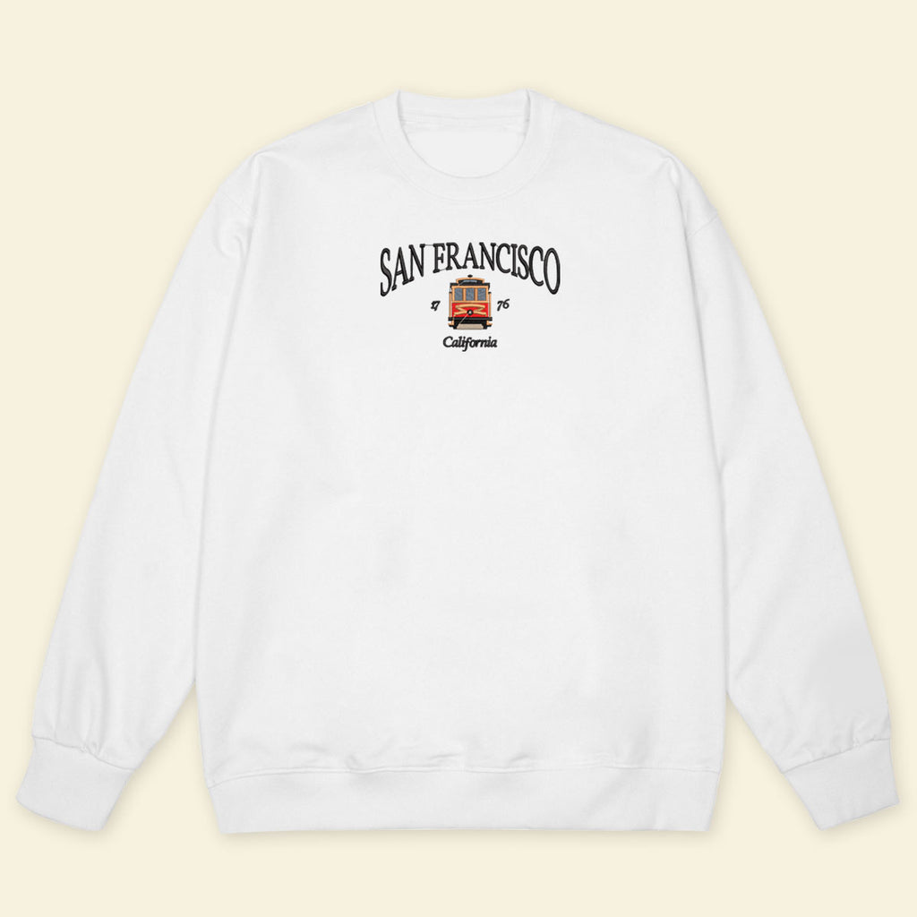 Embroidery San Francisco California T-shirt 1688694838472.jpg