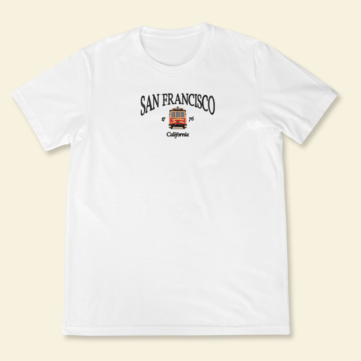 Embroidery San Francisco California T-shirt 1688694838542.jpg