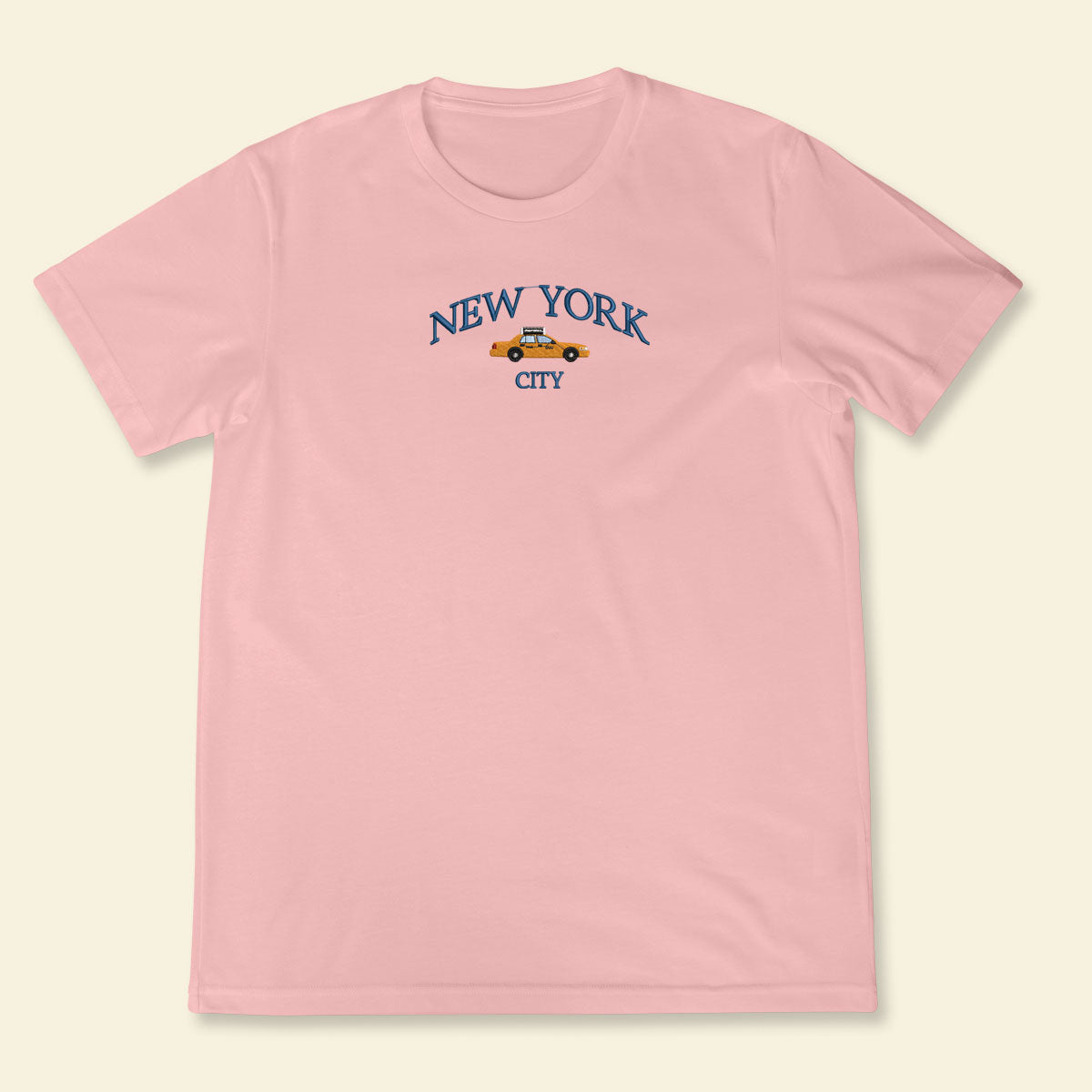 Embroidery New York City Taxi T-shirt 1688695012501.jpg