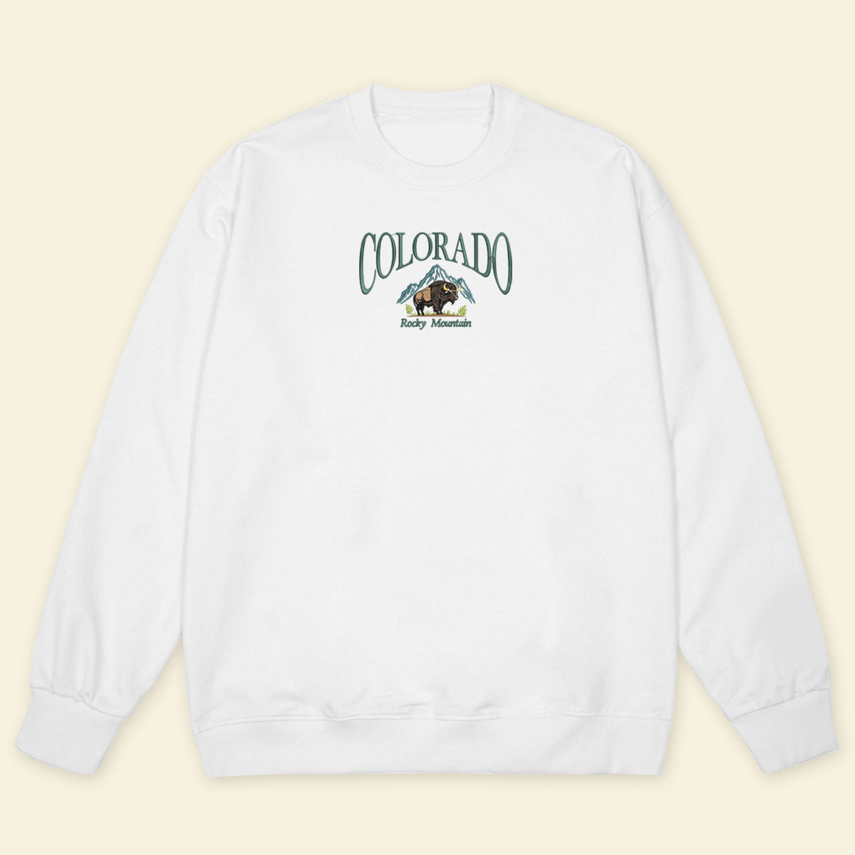 Embroidery Colorado Rocky Mountain National Park T-shirt 1688700596502.jpg