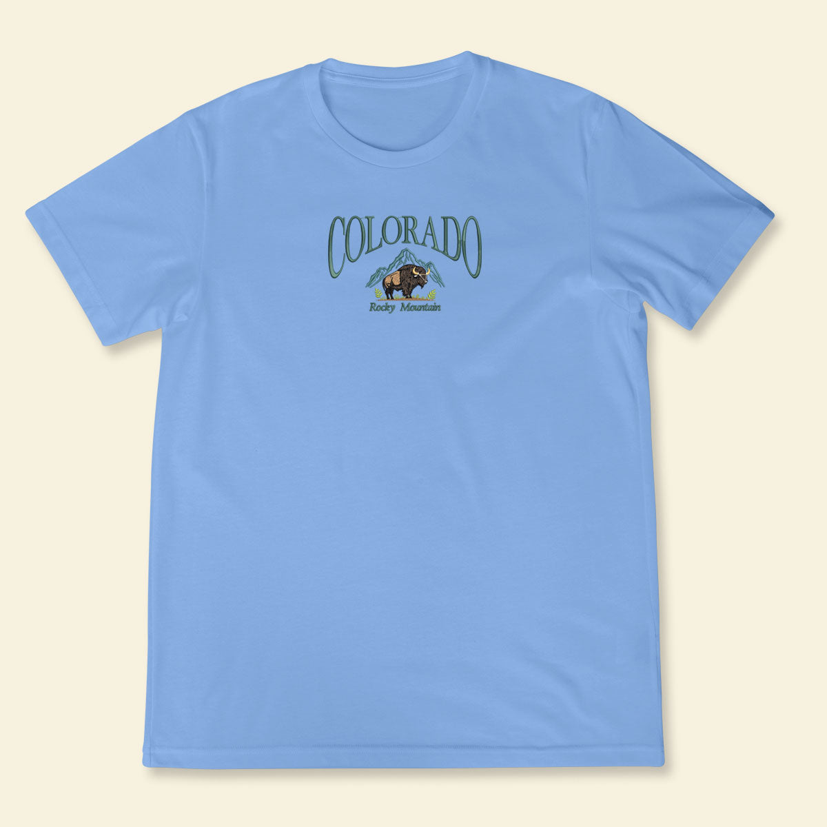 Embroidery Colorado Rocky Mountain National Park T-shirt 1688700598399.jpg
