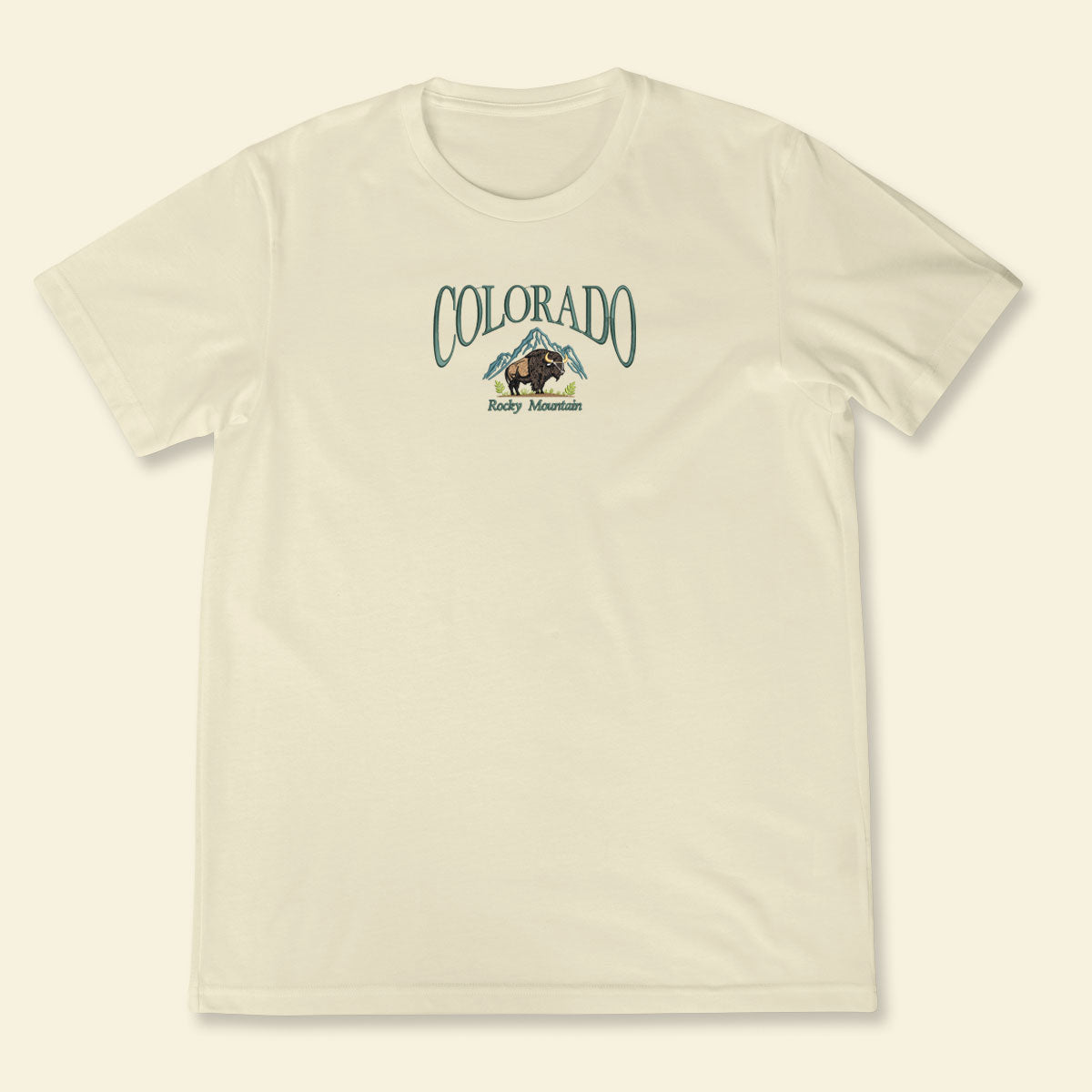 Embroidery Colorado Rocky Mountain National Park T-shirt 1688700598418.jpg