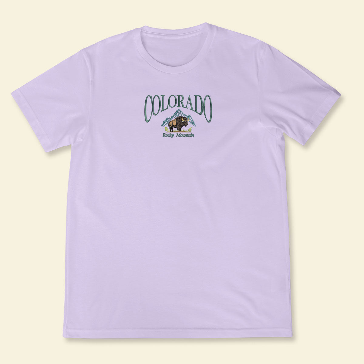 Embroidery Colorado Rocky Mountain National Park T-shirt 1688700598423.jpg