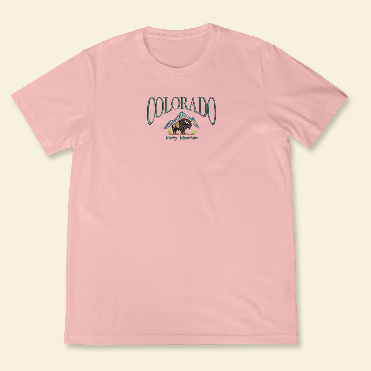 Embroidery Colorado Rocky Mountain National Park T-shirt 1688700598456.jpg