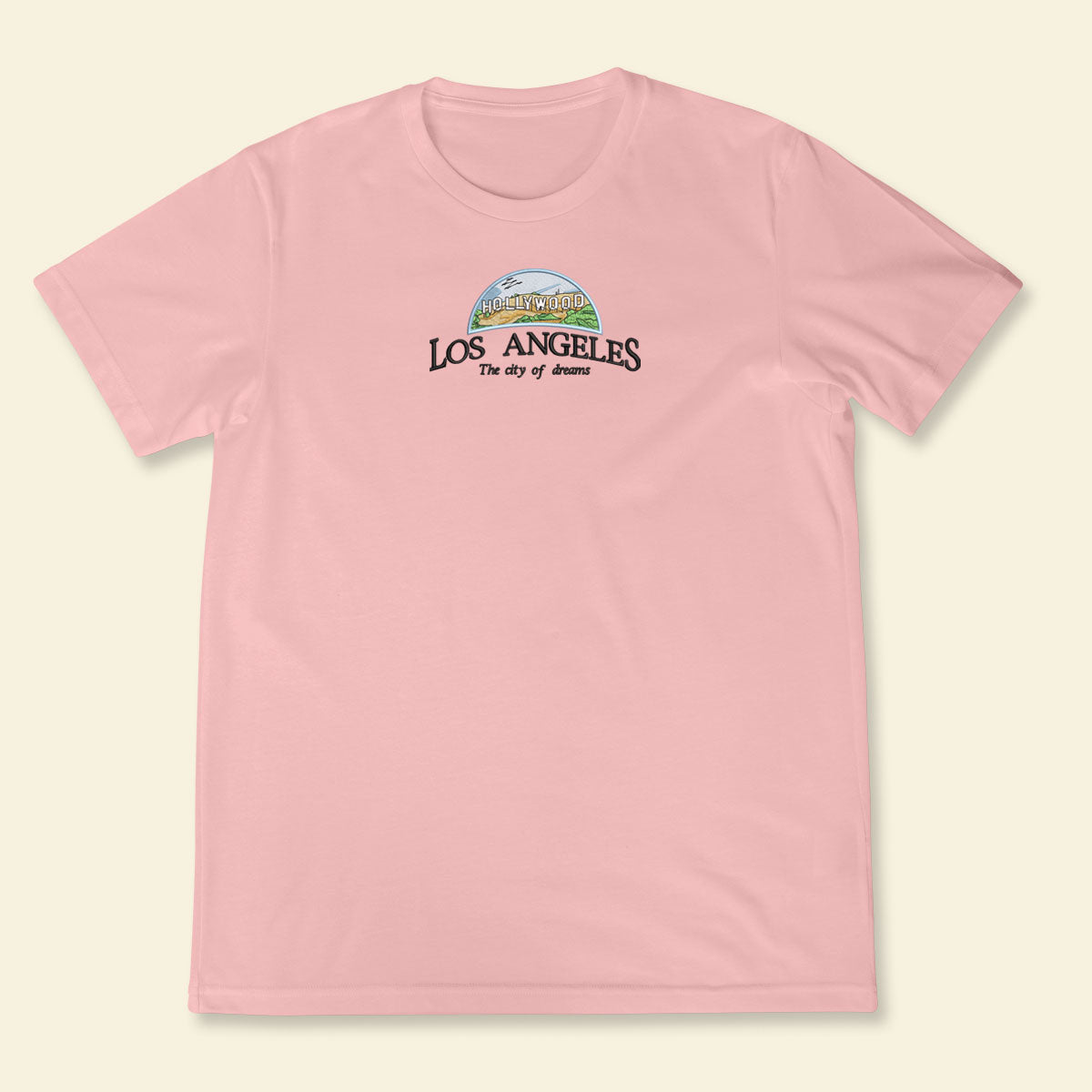Embroidery Los Angeles Hollywood The City Of Dreams T-shirt 1688701150979.jpg