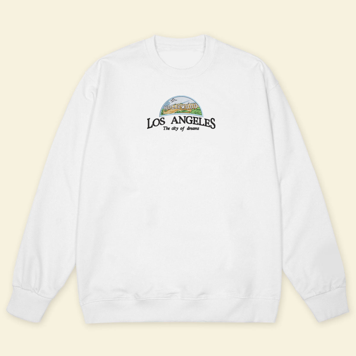 Embroidery Los Angeles Hollywood The City Of Dreams T-shirt 1688701152259.jpg