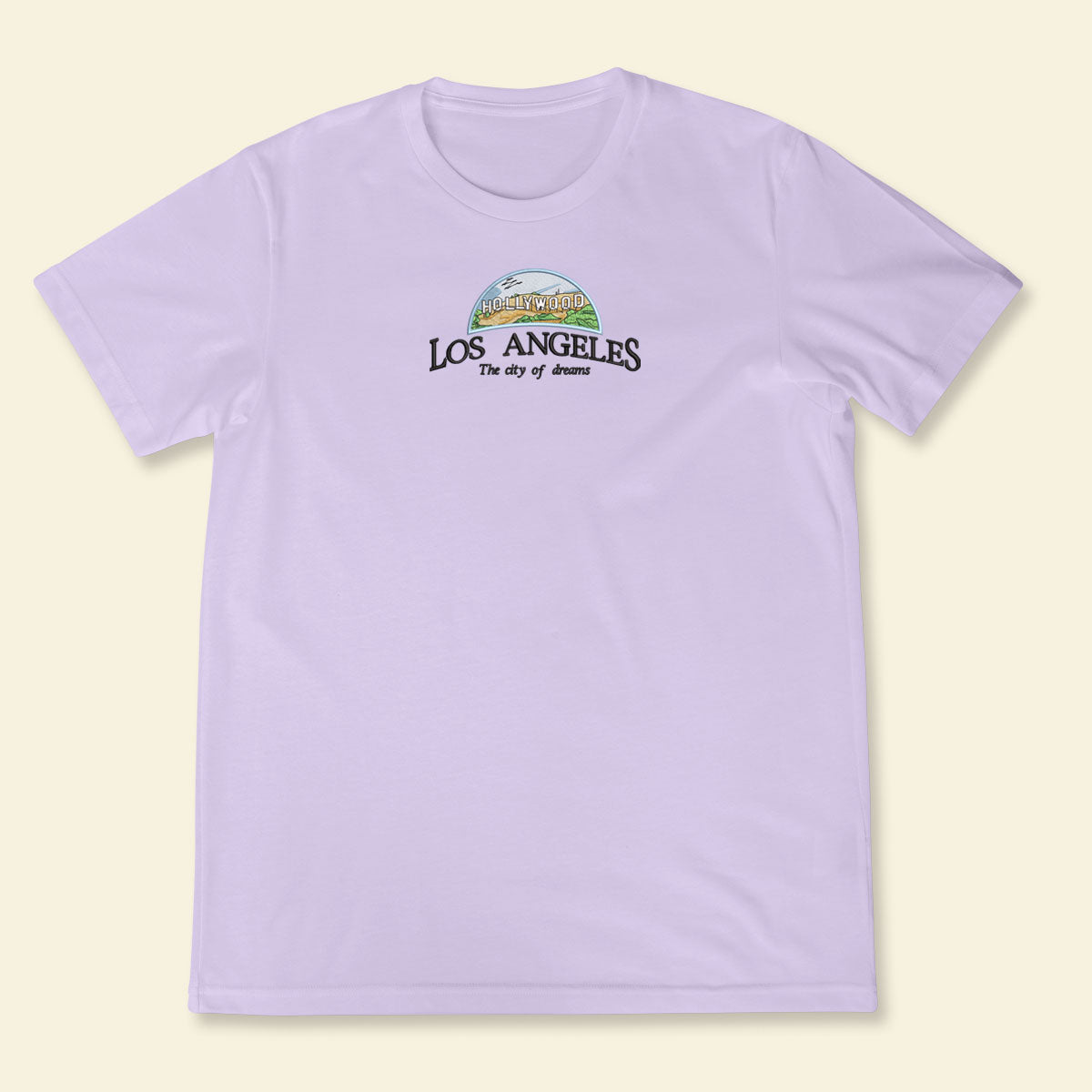 Embroidery Los Angeles Hollywood The City Of Dreams T-shirt 1688701152335.jpg