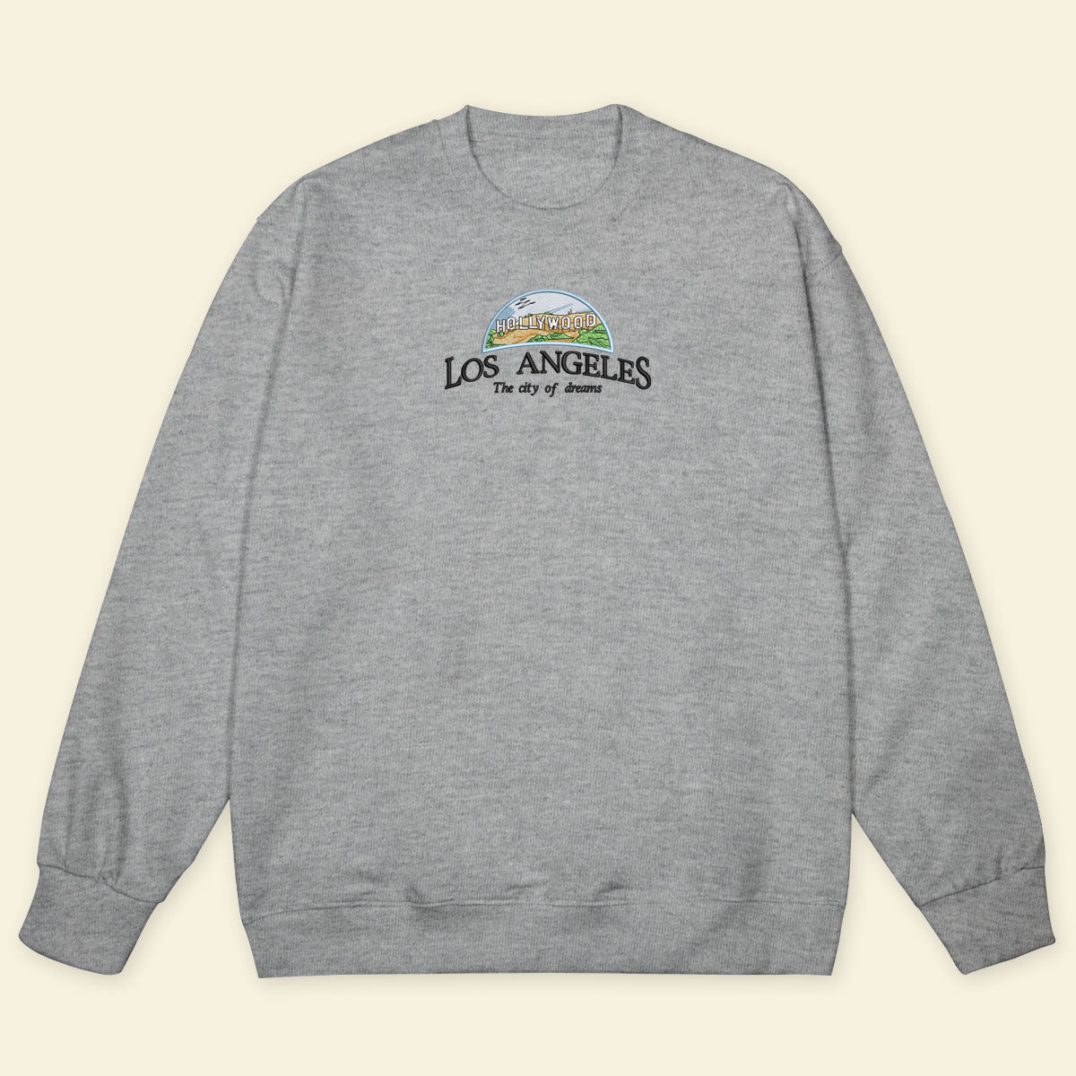 Embroidery Los Angeles Hollywood The City Of Dreams T-shirt 1688701152754.jpg