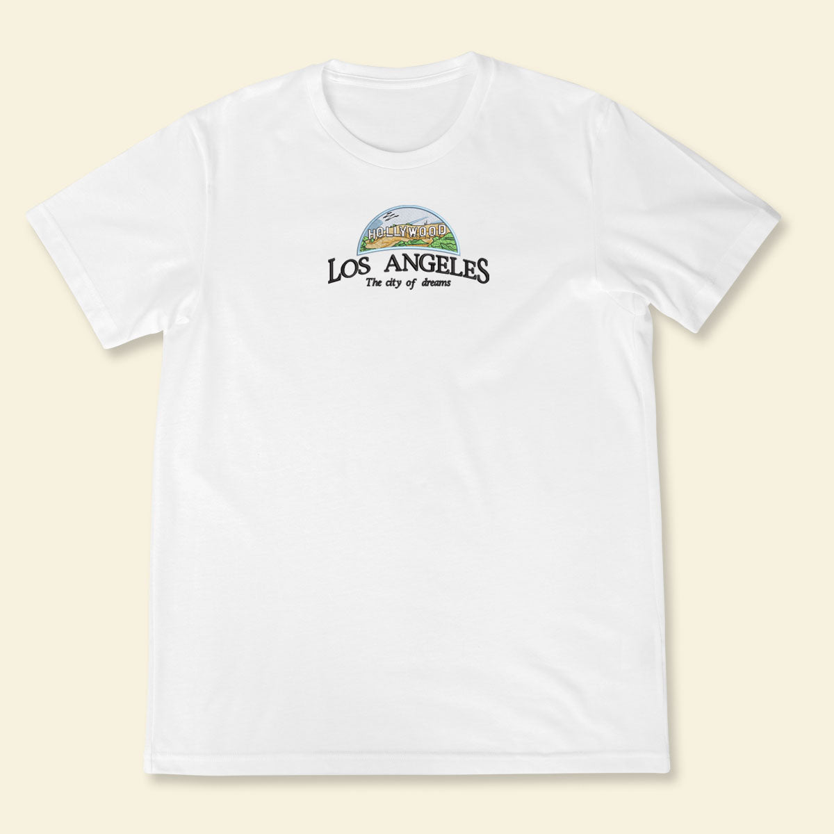 Embroidery Los Angeles Hollywood The City Of Dreams T-shirt 1688701152898.jpg